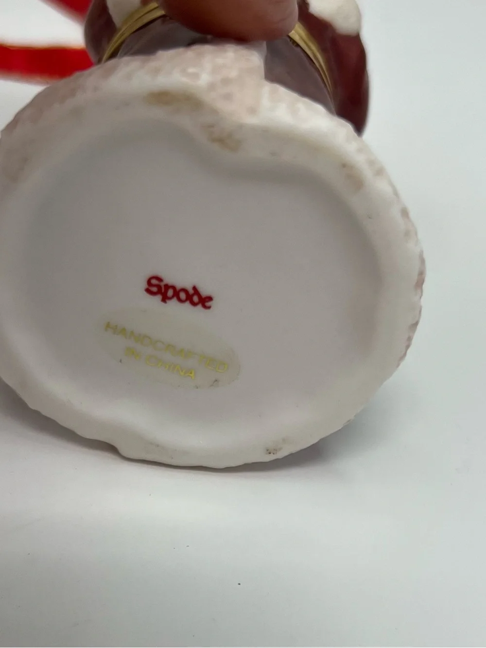 Spode santa hinged